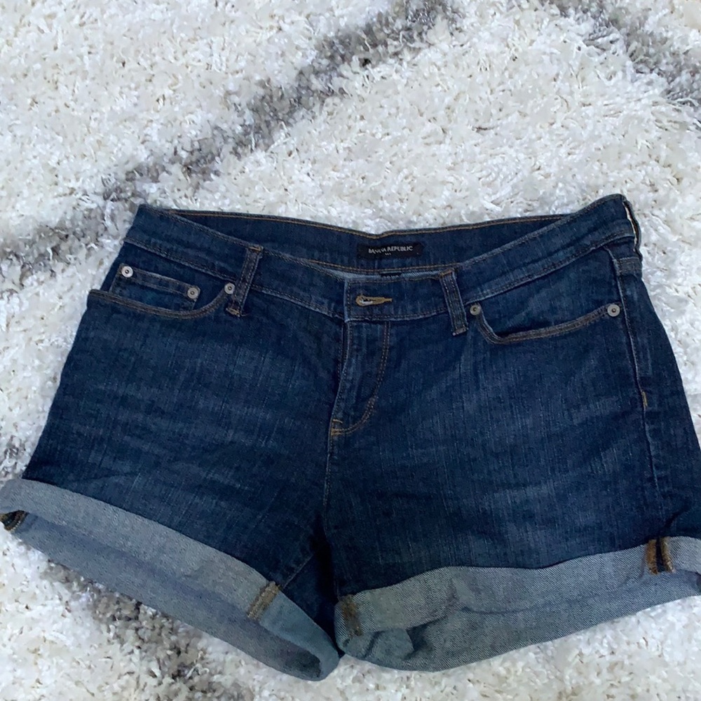 Banana Republic jean shorts - like new